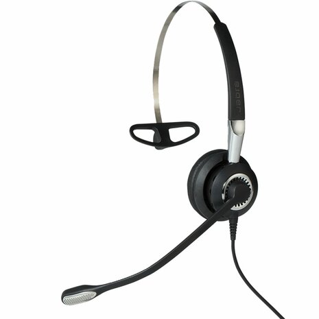 Jabra BIZ 2400 II 3in1 WB Unify | Bedraade On-ear Mono Headset | QD Aansluiting | Zwart/Zilver