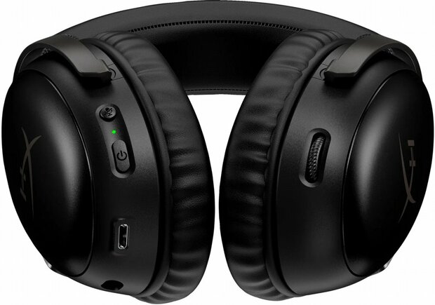 HyperX Cloud III | Draadloze Over-ear Gaming Headset | USB-C & USB-A Receiver | Zwart