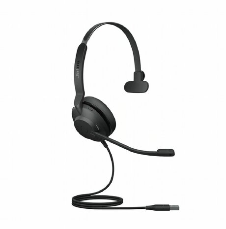 Jabra Evolve2 30 UC | Mono Bedraade On-Ear Headset USB-C | Zwart