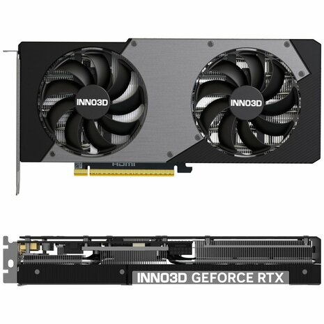 INNO3D GeForce RTX 5070 TWIN X2 OC | 12GB GDDR7 | 4K Gaming & AI | Videokaart | Nvidia