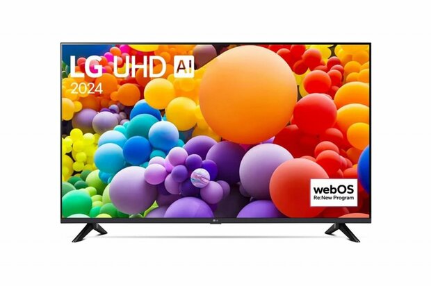 LG 43UT73003LA 43" | Ultra HD 4K LED Smart TV | WebOS + Wifi | HDR10 & FILMMAKER Mode | Slim Design + AI Sound | 60Hz