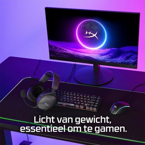 HyperX Cloud Stinger 2 Core | Bedrade Over-ear Gaming Headset | 3.5mm | Zwart