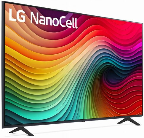 LG NanoCell 50NANO81T6A 50" | Ultra HD 4K NanoCell Smart TV | WebOS + Wifi | NanoCell voor Levendige Kleuren | HDR10 | 50Hz