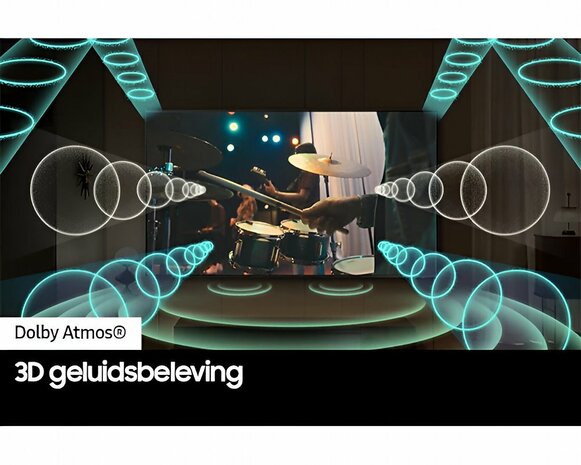 Samsung QE55QN88DBT | 55'' Ultra HD 4K | Neo QLED Smart TV met Tizen & HDR10+ | Local Dimming | Wifi | 100Hz