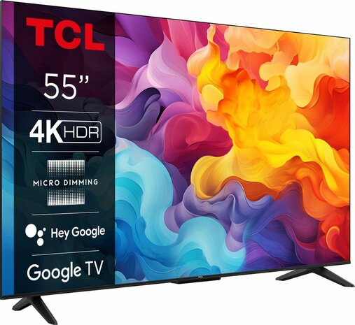 TCL 55P61B 55" | Ultra HD 4K LED Smart TV | Google TV | HDR10 | 60Hz | Wifi & Bluetooth