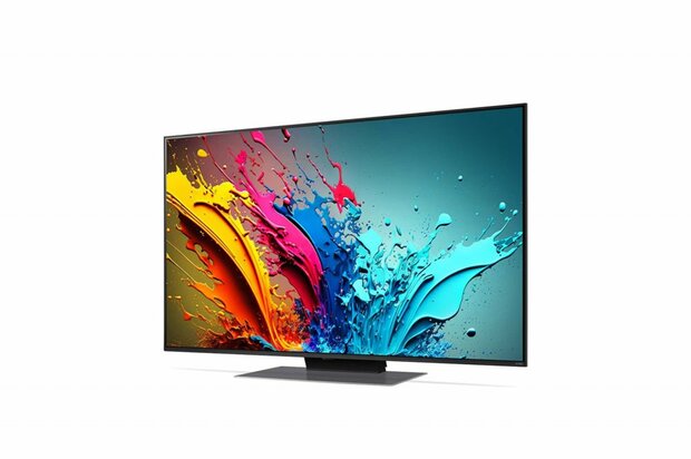 LG 65QNED87T6B 65" | Ultra HD 4K QNED Smart TV | WebOS + Wifi | Local Dimming voor Diepe Zwarttinten | 100Hz