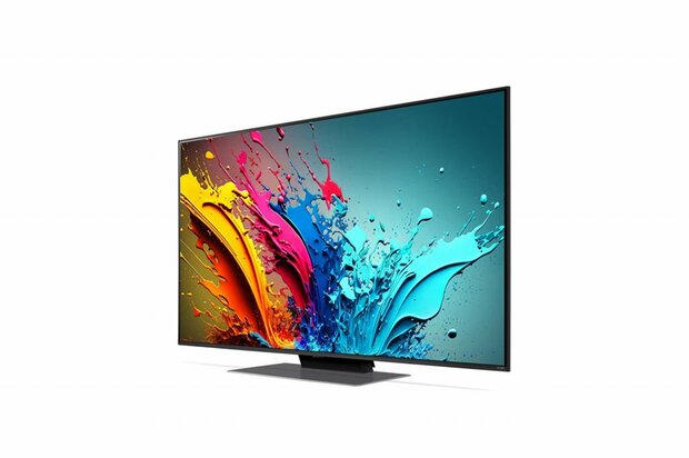 LG 65QNED87T6B 65" | Ultra HD 4K QNED Smart TV | WebOS + Wifi | Local Dimming voor Diepe Zwarttinten | 100Hz