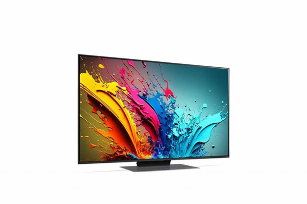 LG 65QNED87T6B 65" | Ultra HD 4K QNED Smart TV | WebOS + Wifi | Local Dimming voor Diepe Zwarttinten | 100Hz