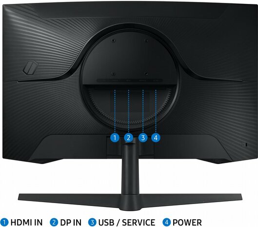 Samsung Odyssey G5 LS27CG552EU 27'' | 2560x1440 VA | 165Hz | 1ms | Curved Gaming Monitor