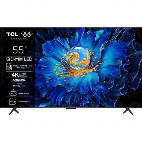 TCL 55C6KS 55" | Ultra HD 4K QD-Mini LED Smart TV (2025) | Google TV + Wifi | Dolby Vision | 60Hz