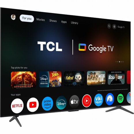 TCL 55C6KS 55" | Ultra HD 4K QD-Mini LED Smart TV (2025) | Google TV + Wifi | Dolby Vision | 60Hz
