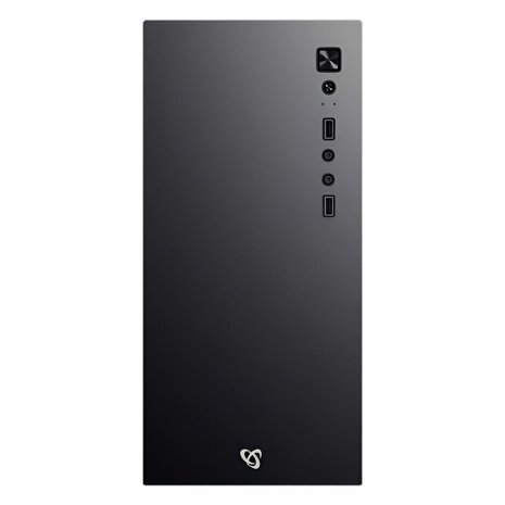 SBOX PCC-12 | Micro Tower Case | Zwart