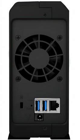 Synology DiskStation DS118 NAS 2TB | 1 Drive Bay | Inclusief 2TB HDD | 1x Gigabit Ethernet | Zwart