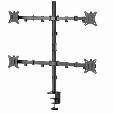 SBOX LCD-352/4-2 | Verstelbare Monitor-bureaubeugel | Tot 32" | Max 9kg | VESA 100x100 | 4 Monitoren