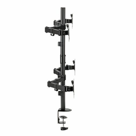 SBOX LCD-352/4-2 | Verstelbare Monitor-bureaubeugel | Tot 32" | Max 9kg | VESA 100x100 | 4 Monitoren