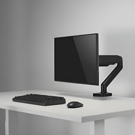 SBOX Flex LCD-S012-2 | Verstelbare Monitor-bureaubeugel | Tot 32" | Max 9kg | VESA 100x100 | 1 Monitor