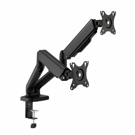 SBOX Flex LCD-S024-2 | Verstelbare Monitor-bureaubeugel | Tot 32" | Max 9kg | VESA 100x100 | 2 Monitoren