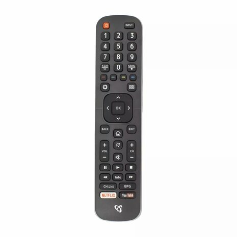 SBOX RC-01405 Afstandsbediening voor Hisense TV's