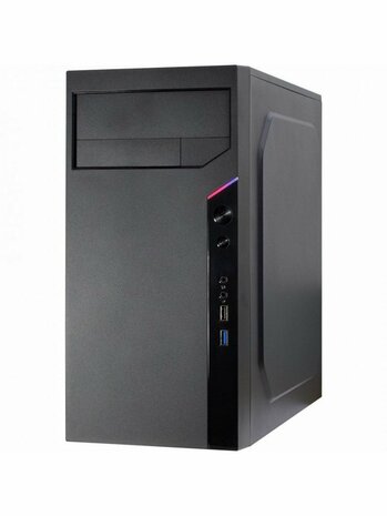 AKTIE Desktop | AMD Ryzen 5 5500GT | 16GB | 2x256GB SATA 2.5'' SSD | Windows 11 Pro | Mini-Tower Behuizing | Uurknaller Special