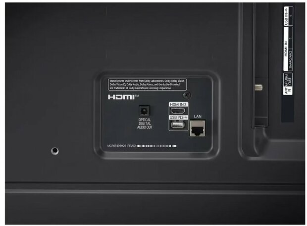 LG NanoCell 50NANO82T6B 50'' | Ultra HD 4K | NanoCell Smart TV | Wifi | WebOS | HDR10 | 60Hz