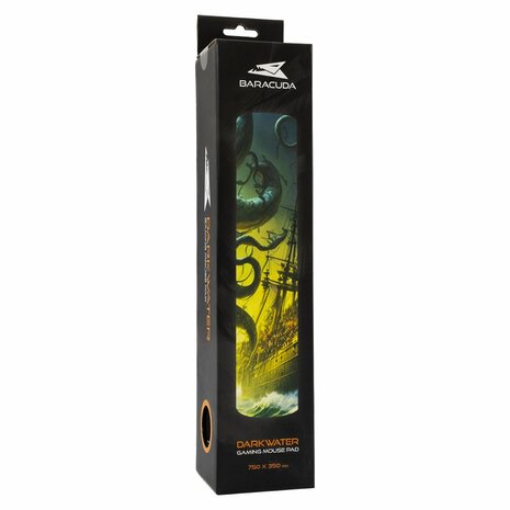 Baracuda DARKWATER | Gaming Mousepad | 75x35cm | Anti-slip