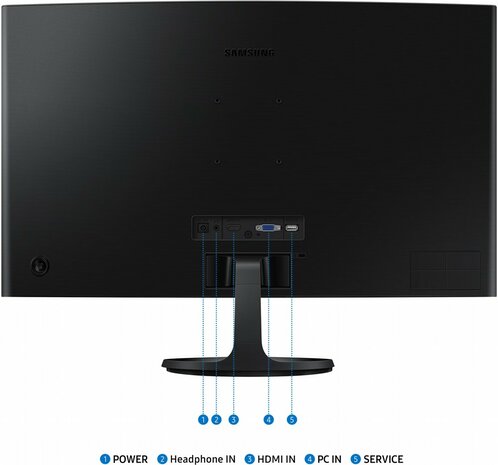 Samsung Essential S36GD 27'' | 1920x1080 VA | 100Hz | Curved | Full HD Monitor