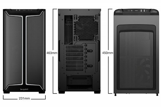 be quiet! PURE BASE 501 DX RGB | Midi Tower Case | Zwart