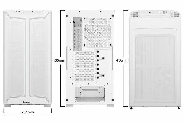 be quiet! PURE BASE 501 DX RGB | Midi Tower Case | Wit