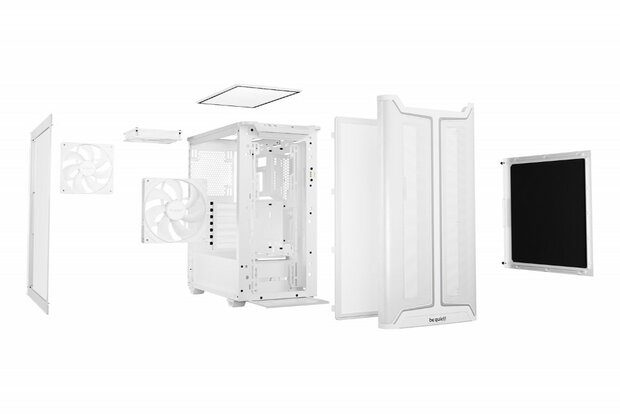 be quiet! PURE BASE 501 DX RGB | Midi Tower Case | Wit