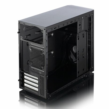 Fractal Design Core 1100 | Mini Tower Behuizing | Zwart