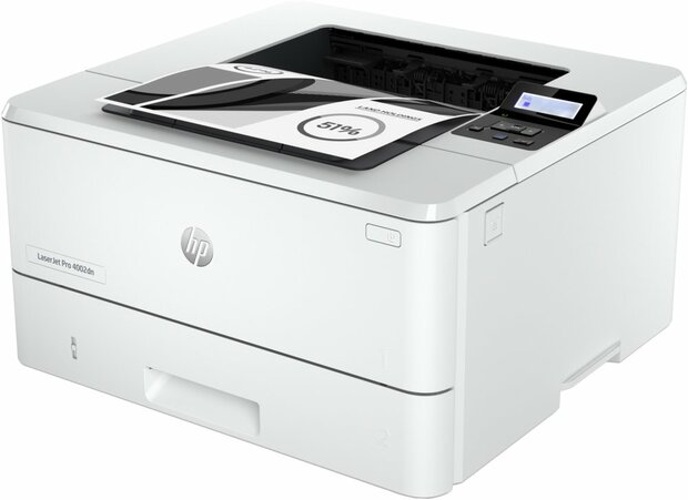 HP LaserJet Pro 4002dn | Zwart-wit Laserprinter | Dubbelzijdig printen | 40 ppm | Ethernet | Voor MKB | Compact & Energiezuinig
