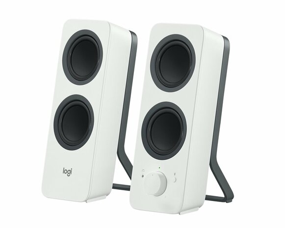 Logitech Z207 | 2.0 Luidsprekerset | Bluetooth en 3,5mm | Zwart/Wit