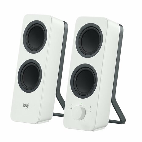 Logitech Z207 | 2.0 Luidsprekerset | Bluetooth en 3,5mm | Zwart/Wit