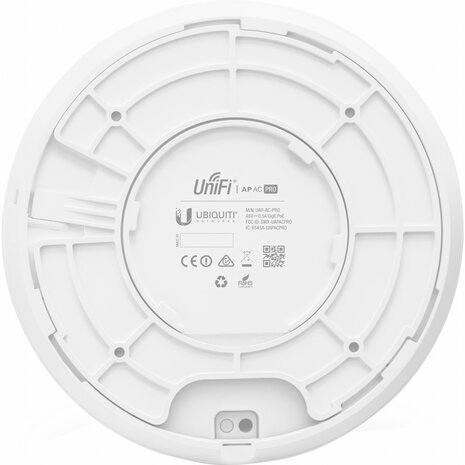 Ubiquiti UniFi UAP-AC-PRO (5-pack) | WiFi 5 Access Point (AC1750) | 1300 Mbit/s | PoE (met Adapter) | Inclusief Plafond- en Muurmontagebeugel