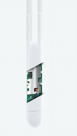 Ubiquiti UAP‑AC‑M | UniFi AC Wifi 5 Mesh Access Point | 1167 Mbps Dual‑Band | Outdoor/Indoor | PoE | Wit