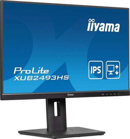 iiyama ProLite XUB2493HS-B6 | 23.8" Full HD IPS Monitor | 1920x1080 | Zwart