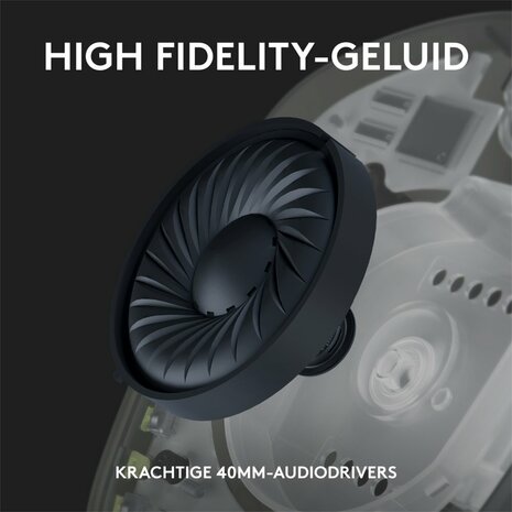 Logitech G435 Wireless Gaming Headset | Bluetooth & Lightspeed | Hoofdband | Zwart