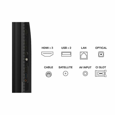TCL 43C655 | 43'' Ultra HD 4K | QLED Smart TV | Wifi | Google TV | Local Dimming | Dolby Vision | 60Hz