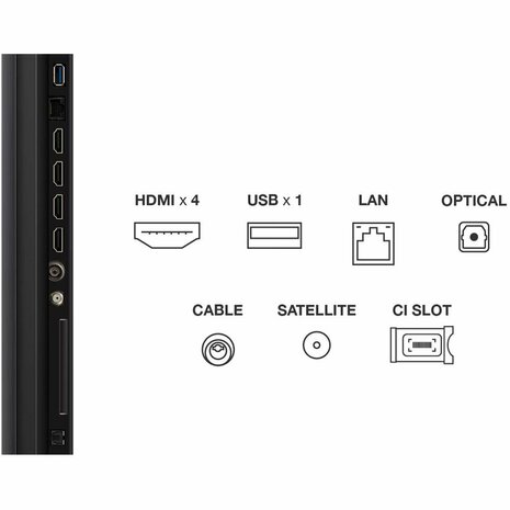 TCL 65C79K (2025) | 65'' Ultra HD 4K | QD-Mini LED Smart TV | Wifi | Google TV | Dolby Vision | 120Hz