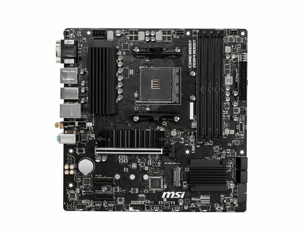 MSI B550M PRO-VDH WIFI | Socket AM4 | AMD B550 | 4xDDR4 | Micro-ATX | Moederbord | Returned