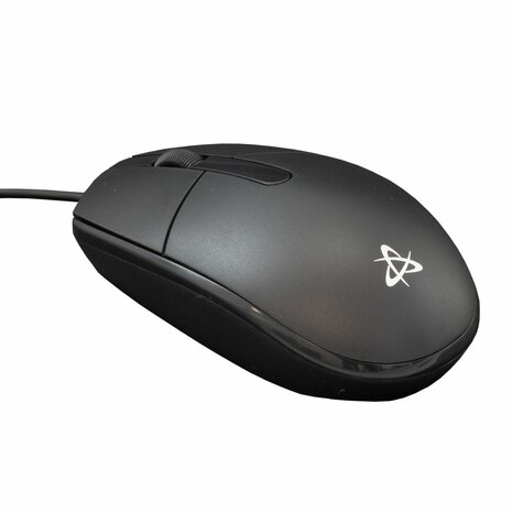 SBOX M-823B | Bedrade Muis Zwart | 1000 DPI | USB | Retail