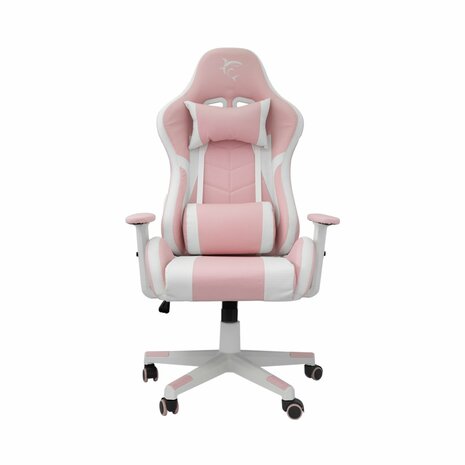 White Shark Roxy | Roze Gamingstoel met Verstelbare Rugleuning | Belastbaar tot 120 kg