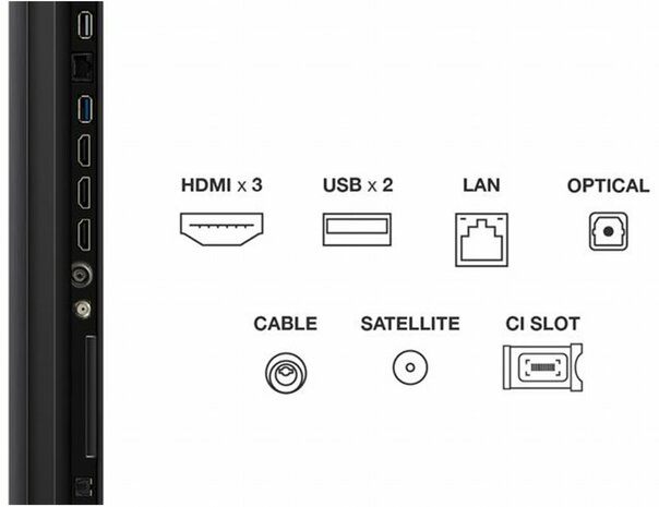 TCL 50C6KS | 50'' Ultra HD 4K | Mini LED Smart TV | Wifi | Google TV | Dolby Vision | 60Hz (2025)