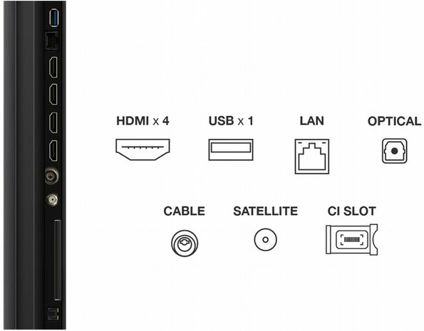 TCL 75C6K | 75'' Ultra HD 4K | QD-MiniLED Smart TV | Wifi | Dolby Vision | HDR10+ | 120Hz (2025)