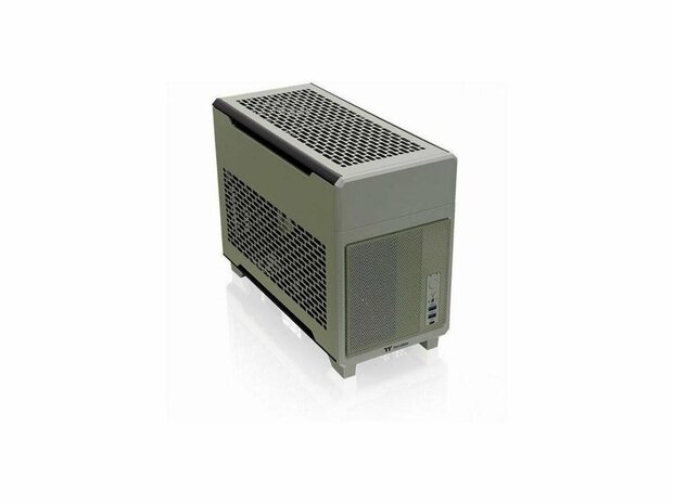 Thermaltake The TR100 | Mini-ITX Case | Matcha Green (CA-11A-00SENN-00)
