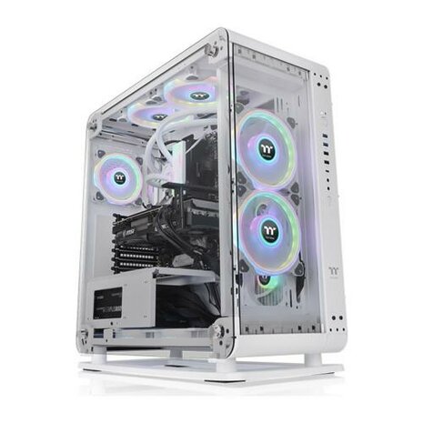 Thermaltake Core P6 TG Pro Snow | Mid Tower Case | White (CA-1V2-00M6WN-00)