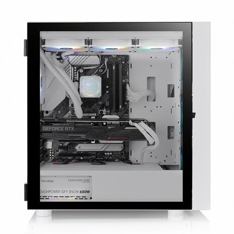 Thermaltake H570 TG ARGB Snow | Mid-Tower Case | Wit