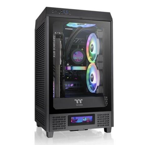 Thermaltake The Tower 200 | Mini ITX Case | Zwart (CA-1X9-00S1WN-00)