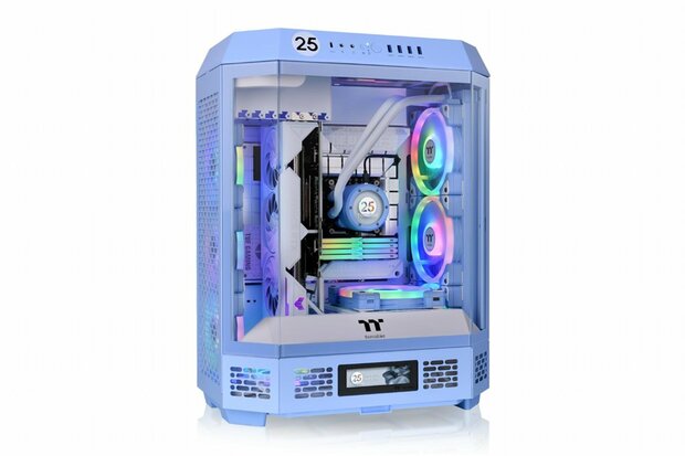 Thermaltake The Tower 600 Hydrangea Blue | Mid Tower Case | Blauw (CA-1Z1-00MFWN-00)