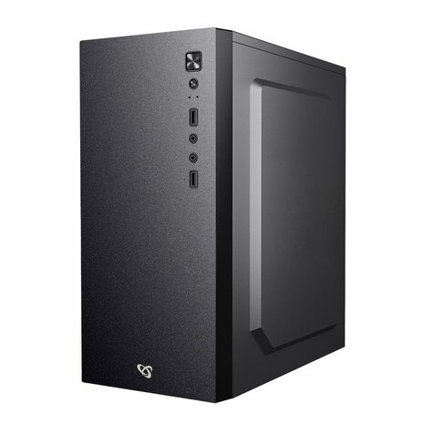 SBOX PCC-12 | Micro-ATX PC Case | Inclusief 500W PSU | USB 3.0 | Behuizing